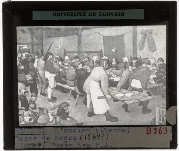 Pieter Brueghel de Oude. Boerenbruiloft, GD000727