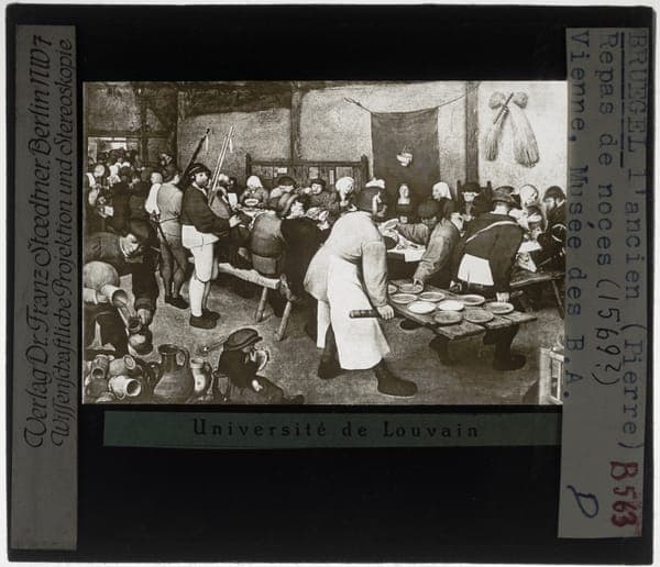 Pieter Brueghel de Oude. Boerenbruiloft, GD017107