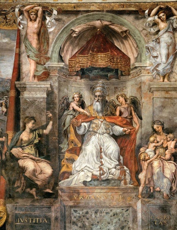 Pope Urban I between Iustitia and Caritas