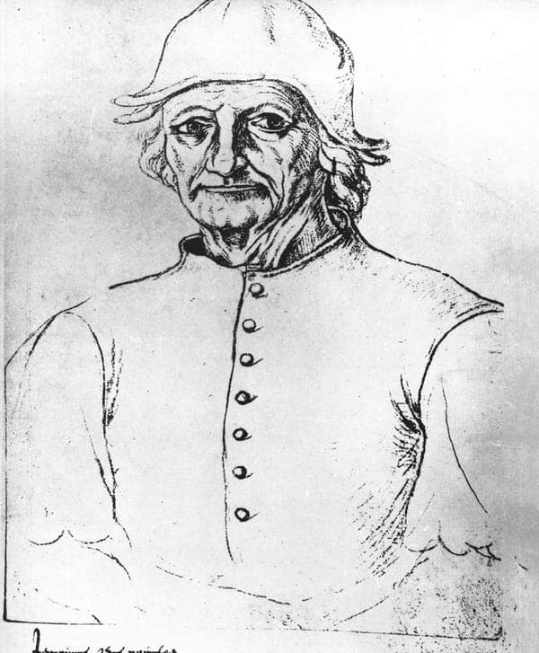 Portrait of Hieronymus Bosch.
