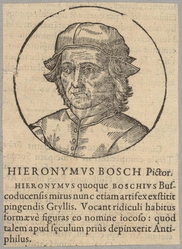 Portrait of Jheronimus Bosch (1450-1516).
