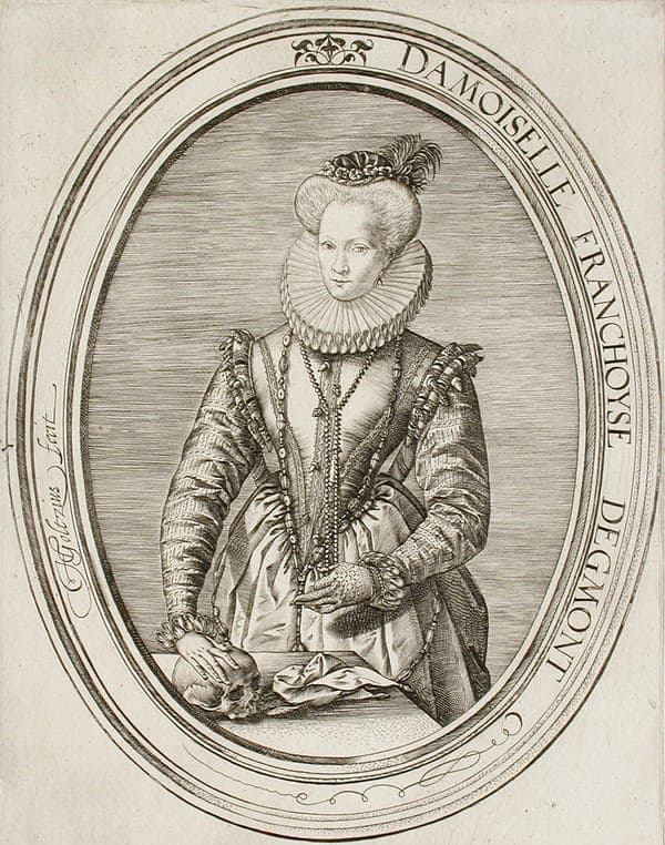 Portrait of Lady Françoise van Egmond