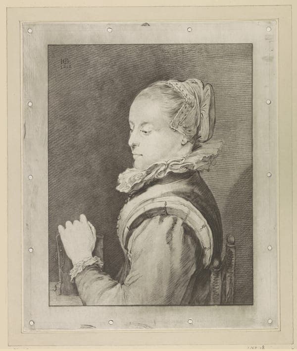 Portret van een jonge vrouw