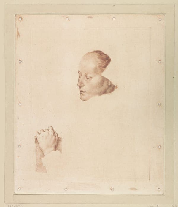 Portret van een jonge vrouw