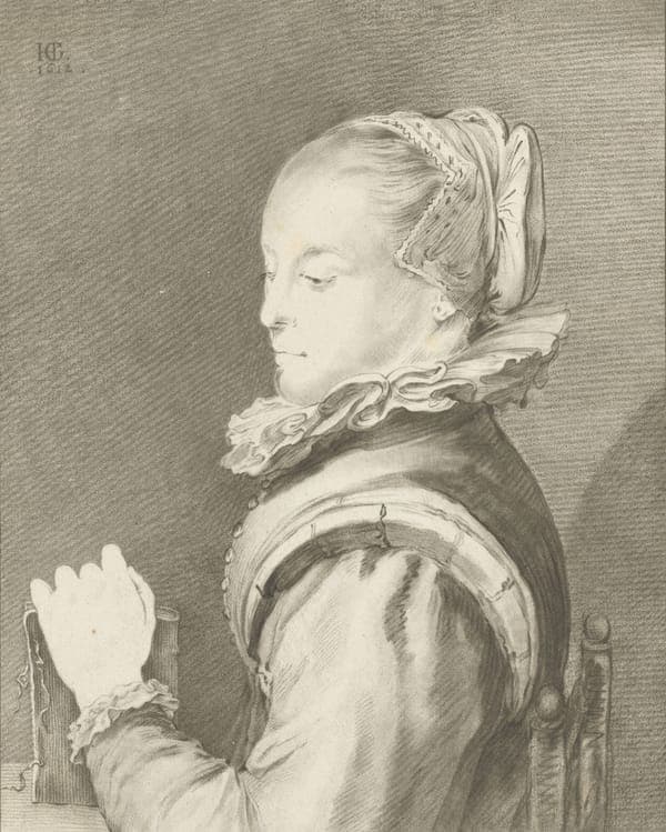 Portret van een jonge vrouw