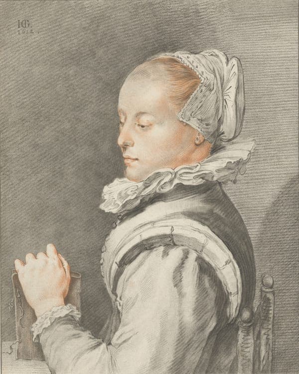 Portret van een jonge vrouw