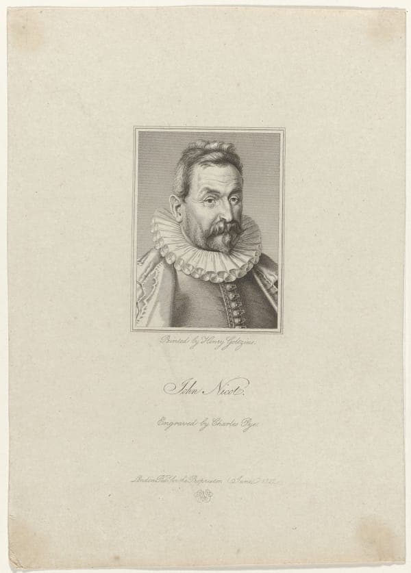 Portret van Jean Nicot, RP-P-1908-1186