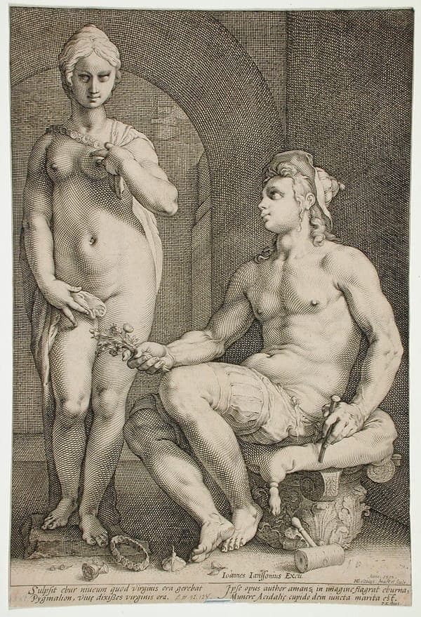 Pygmalion and Galatea
