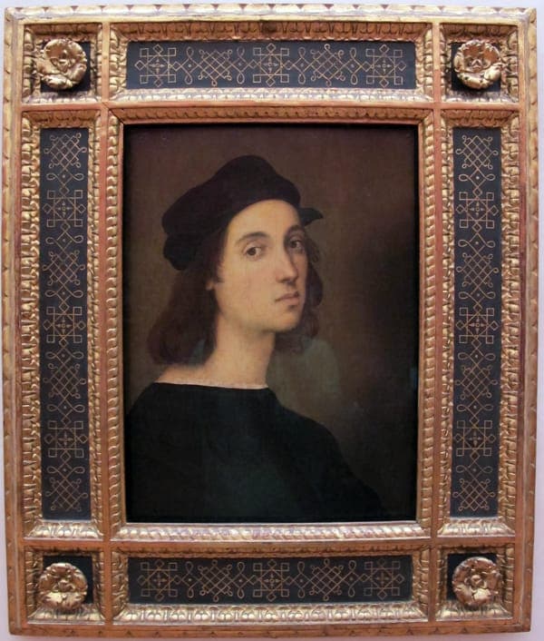Raffaello, autoritratto, 1506 ca
