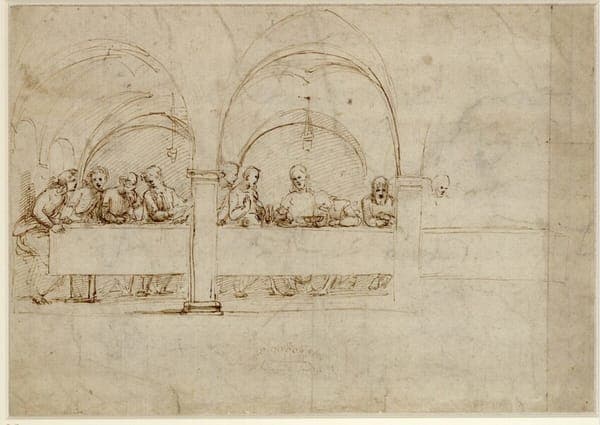 Raffaello - Das letzte Abendmahl, 195r