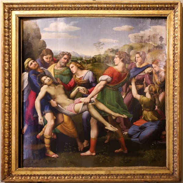 Raffaello, deposizione borghese
