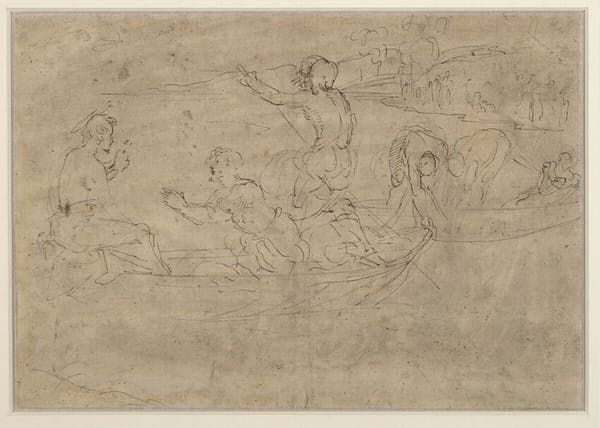 Raffaello - Der wunderbare Fischzug, 192v