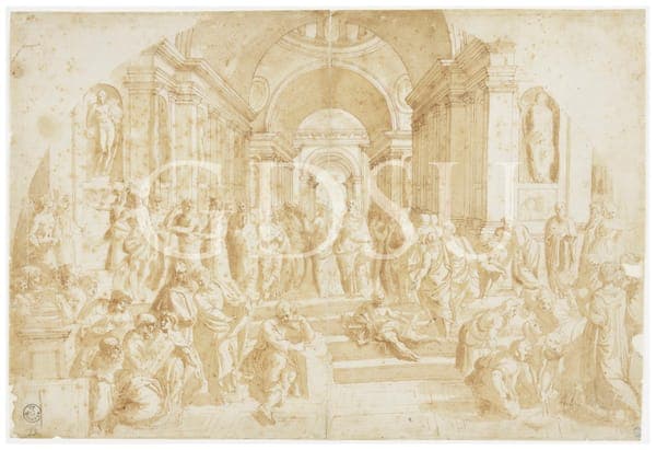 Raffaello - inv 134 S r., copia da