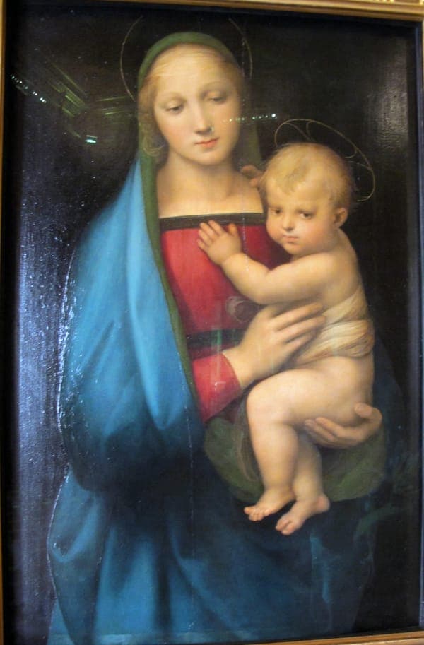 Raffaello, madonna del granduca, 1505-06 ca. 02