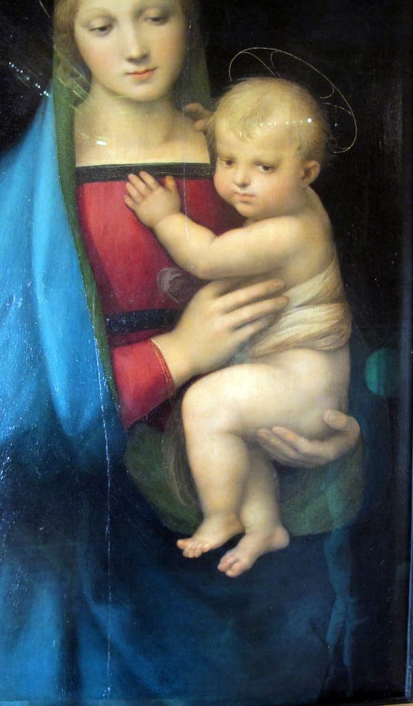 Raffaello, madonna del granduca, 1505-06 ca. 03