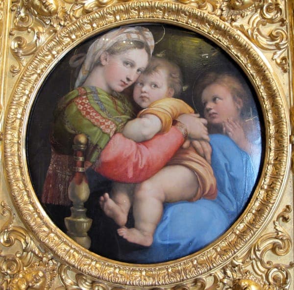 Raffaello, madonna della seggiola, 1513+14 ca. 02