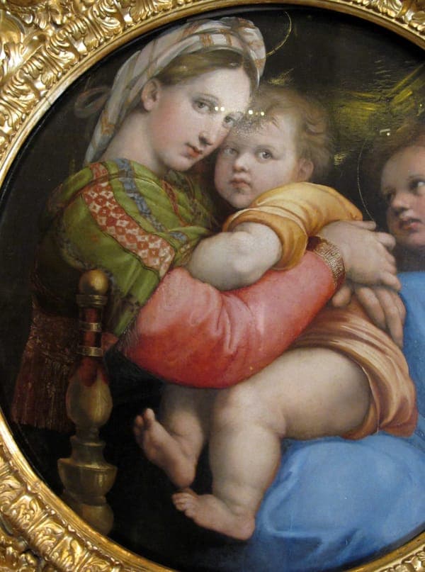 Raffaello, madonna della seggiola, 1513+14 ca. 03