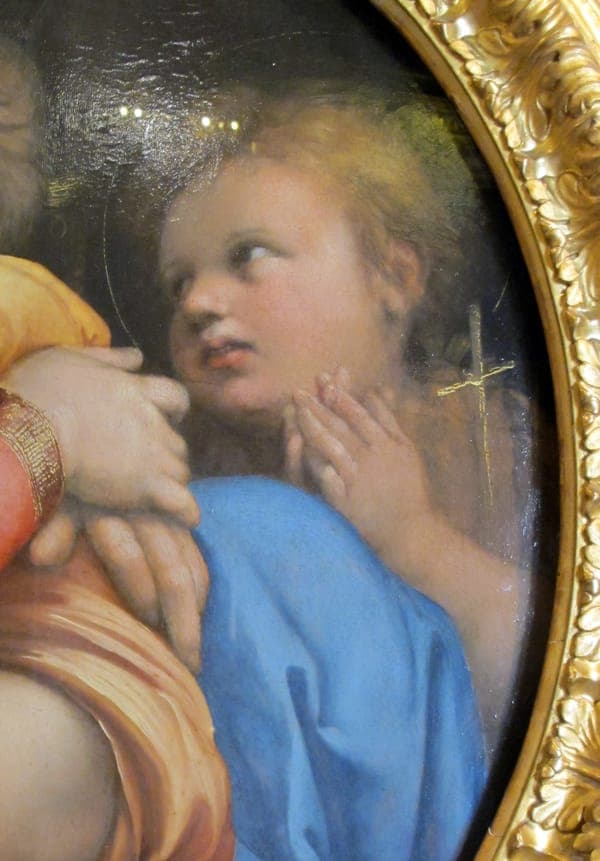 Raffaello, madonna della seggiola, 1513+14 ca. 04