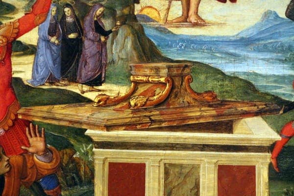 Raffaello, resurrezione di cristo, 1499-1502, 09