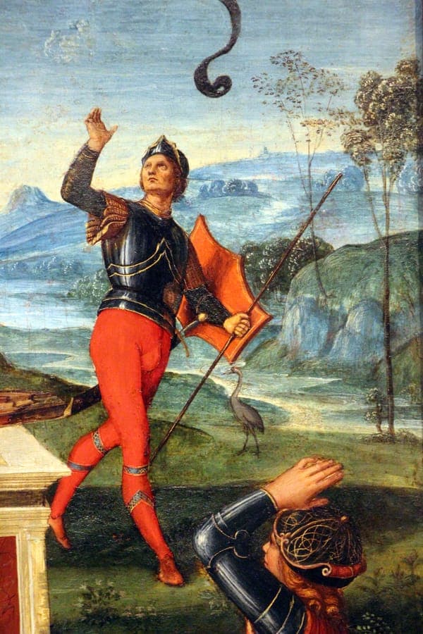 Raffaello, resurrezione di cristo, 1499-1502, 16