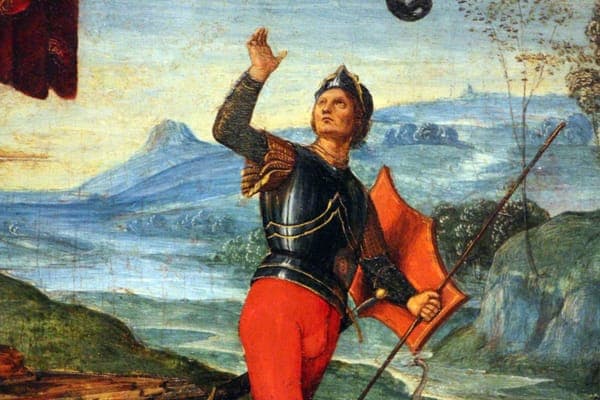 Raffaello, resurrezione di cristo, 1499-1502, 17