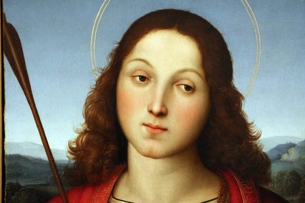 Raffaello, san sebastiano, 1501-02 circa, 02