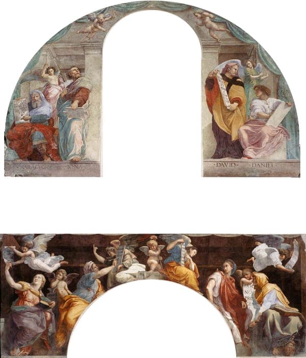 Raffaello, sibille e angeli 001