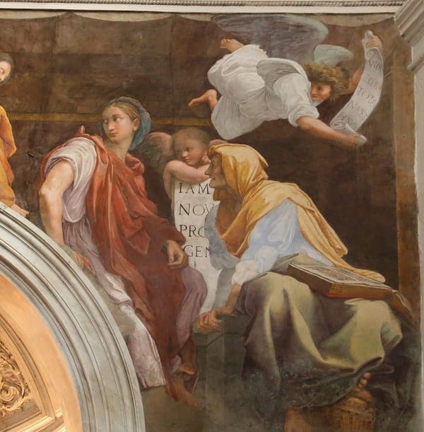 Raffaello, Sibille e angeli, 1514, 15