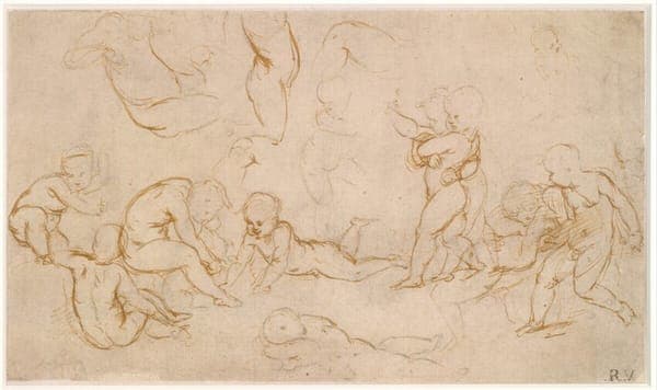 Raffaello - Spielende Putten, 246r