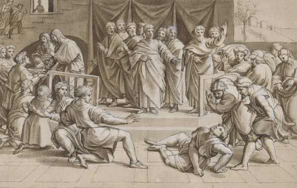 The Death of Ananias