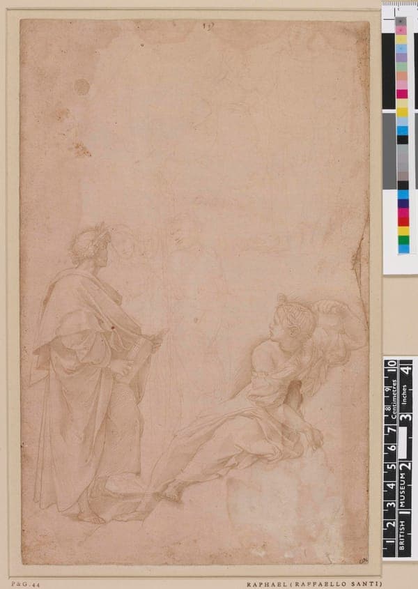 Eight figures in the Parnassus, Pp,1.73