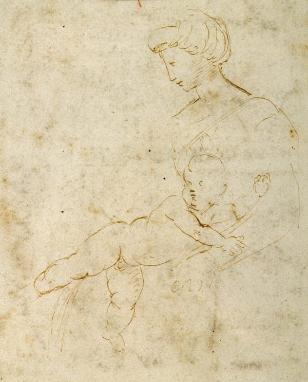 Madonna and Child, after Michelangelo