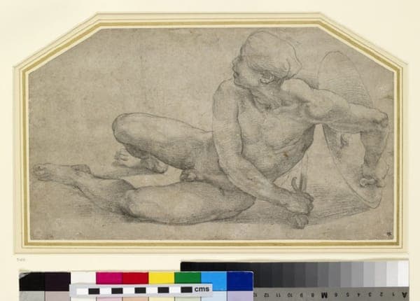 Recumbent Figure of a Soldier