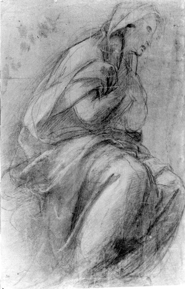 Seated Virgin, 375