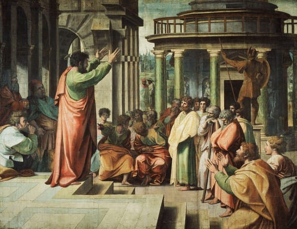 St Paul Preaching at Athens c.1515-6