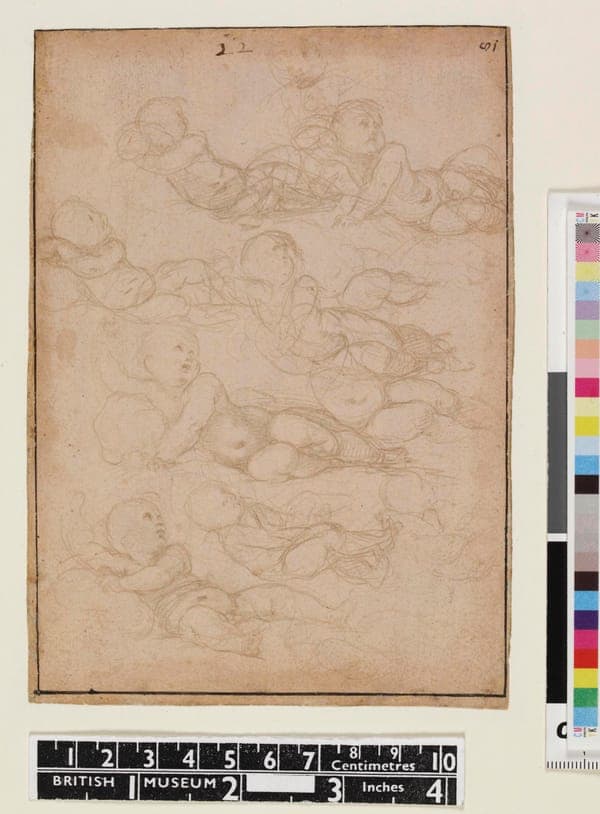 Studies for an infant Christ, Pp,1.72
