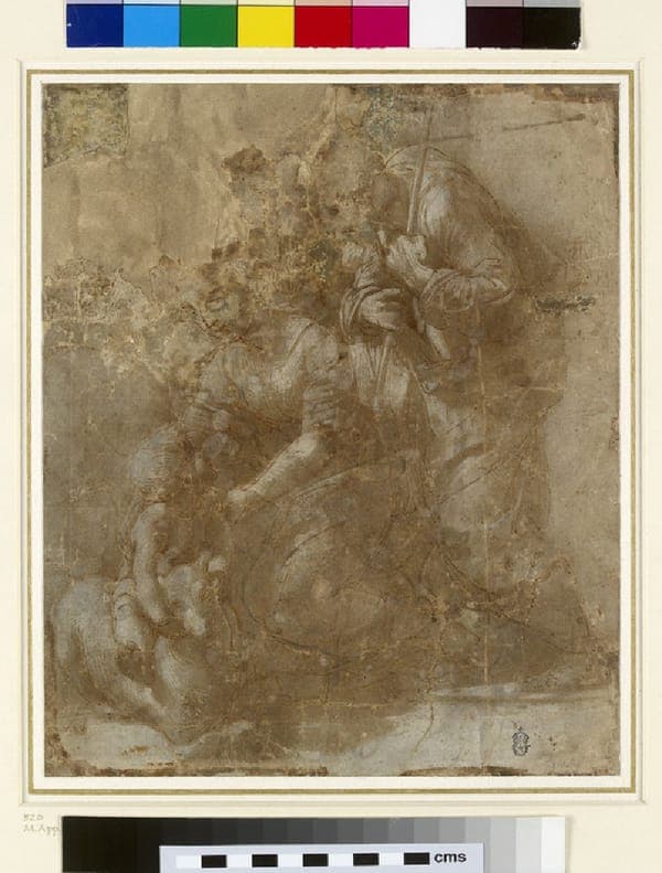 The Holy Family with the Lamb