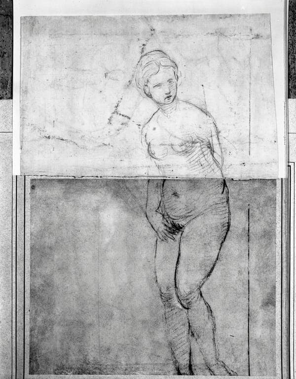 verso Head and Torso of a Girl, 1932.354, 2