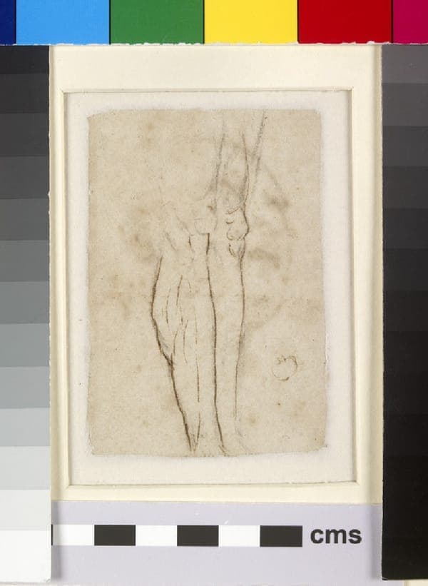 Verso Sketch of a pair of Legs