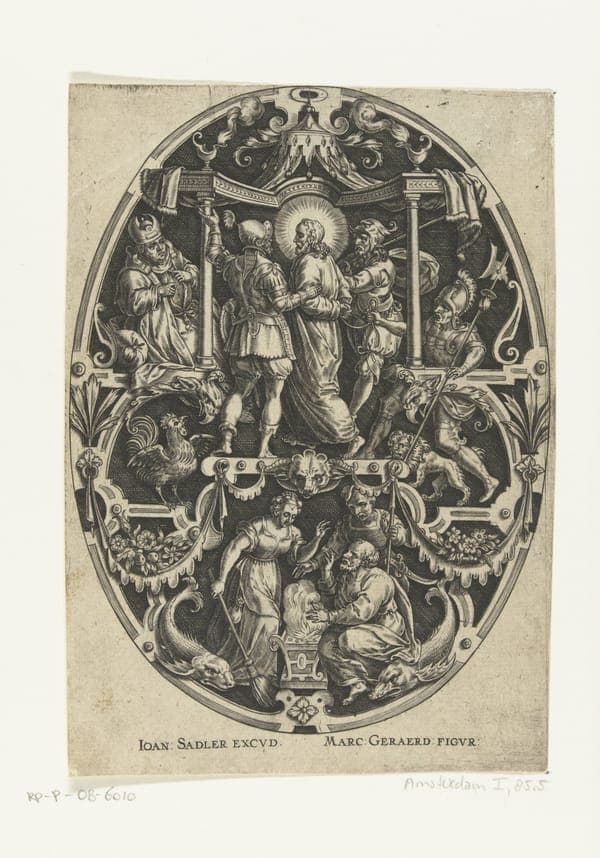 Christus wordt weggevoerd