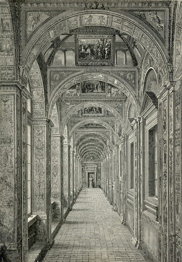 Roma le Loggie di Raffaello nel Vaticano