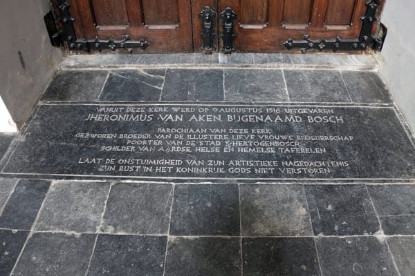 's-hertogenbosch, sint jans, interno, lapide bosch