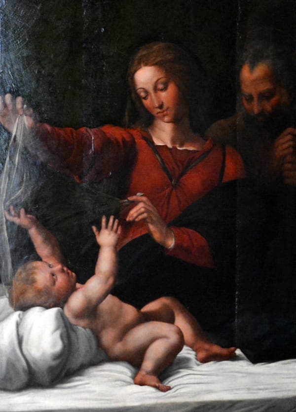 Sacra famiglia, Raffaello Sanzio 001