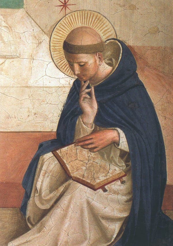 Saint Dominic (Detail from The Mocking of Christ)