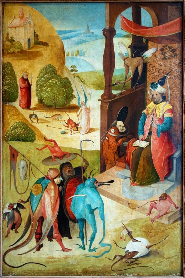 Saint James and the magician Hermogenes