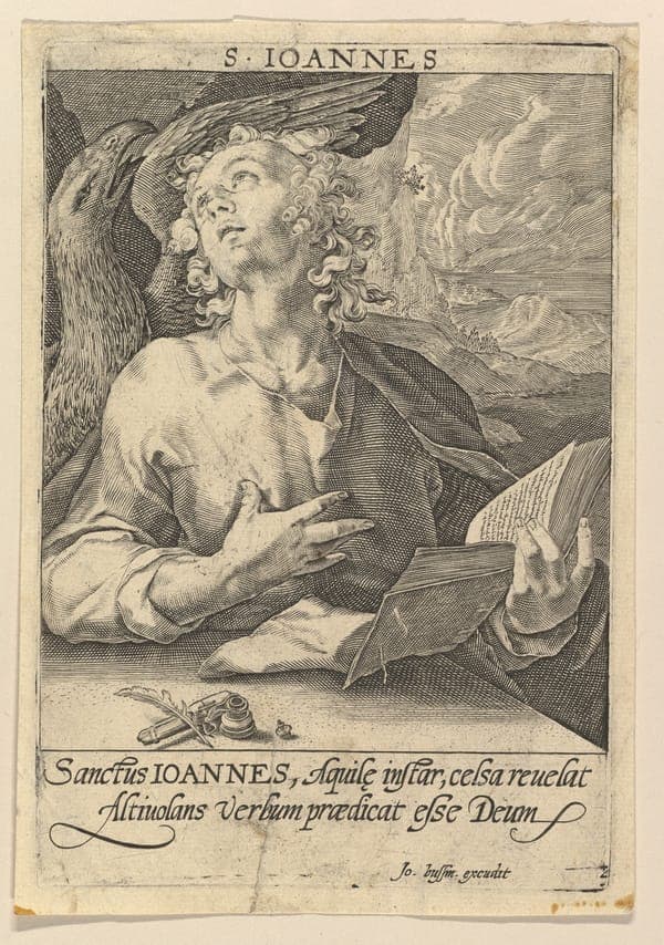 Saint John, from Christ and the Apostles