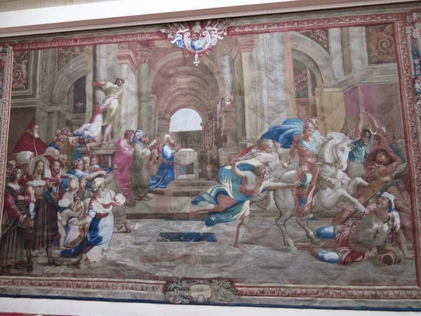 Salle des fêtes de l'Élysée - Héliodore chassé du Temple