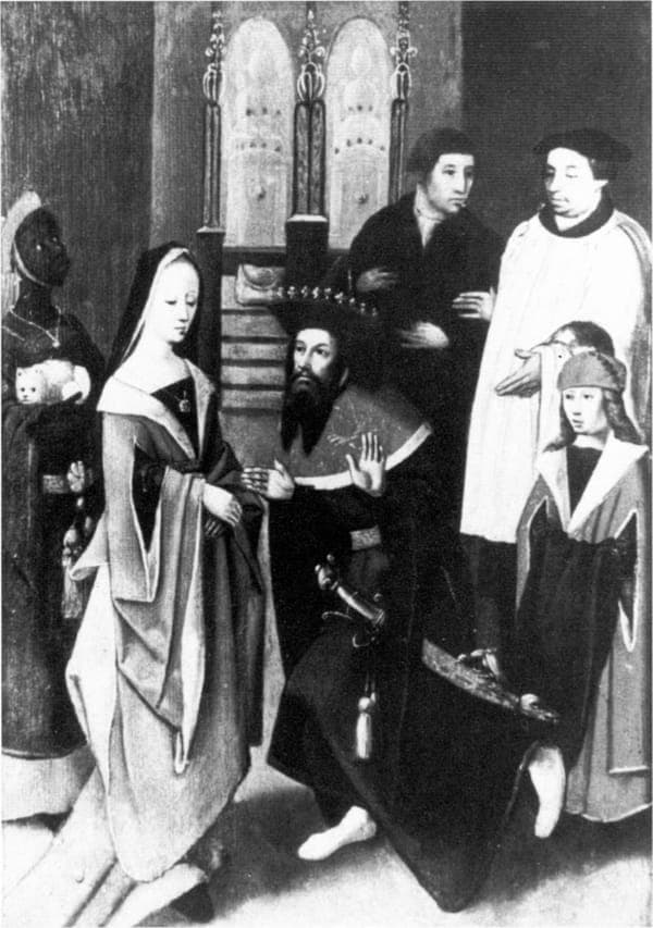 Salomon and Bathsheba.