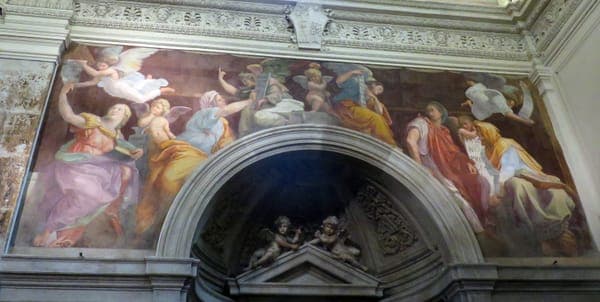 Santa Maria della Pace Chigi Chapel by Rafael