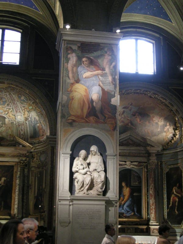 Sant'agostino (roma), isaia di raffaello 01